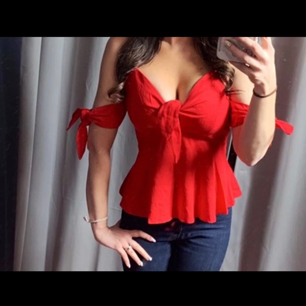 Boutique Red Top